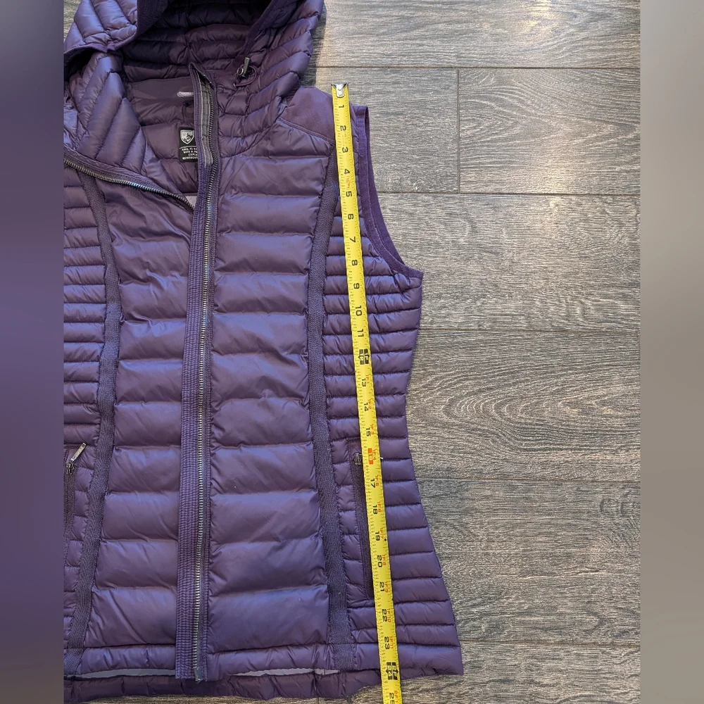 Womens Kuhl Spyfire Hooded Vest. Purple size Small - Picture 11 of 14